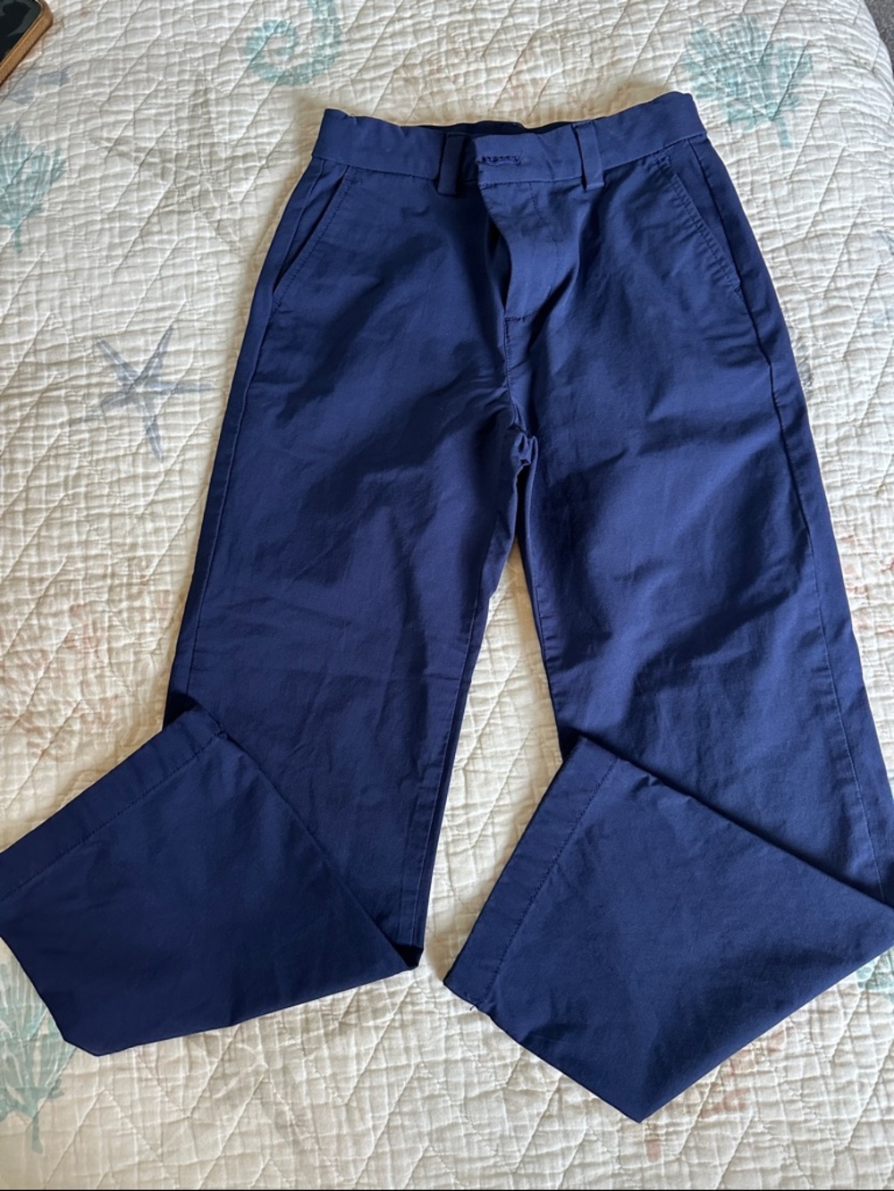 Boys size 10 Vineyard Vines Navy Straight-Leg Chinos